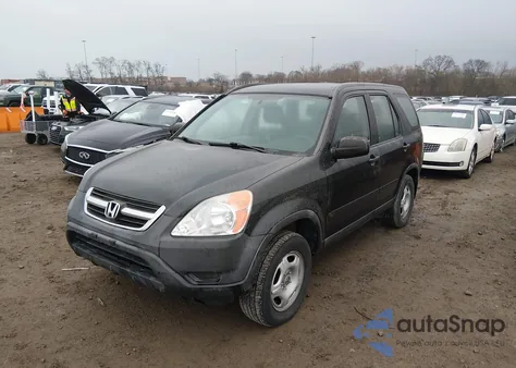2004 Honda Cr-V Lx z USA, uszkodzony, nr VIN SHSRD784X4U210343